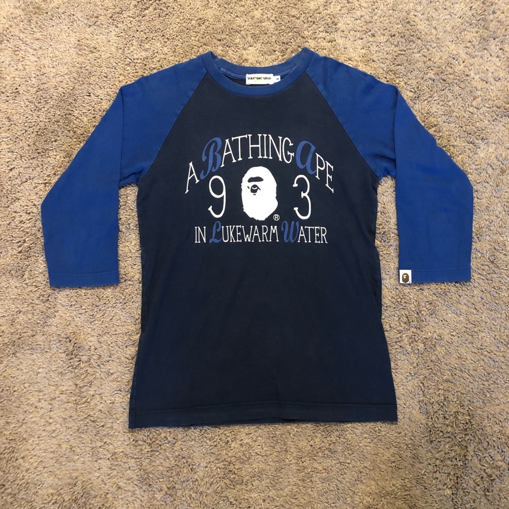Bape Raglan Baseball tee